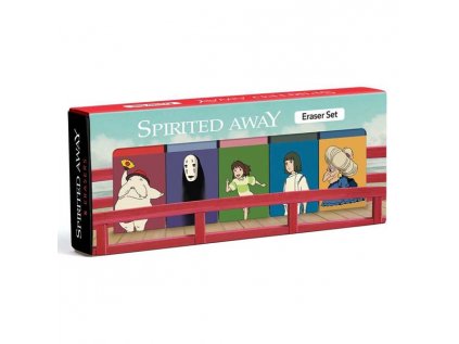 Spirited Away Erasers Set (Gumy sada 5 ks)