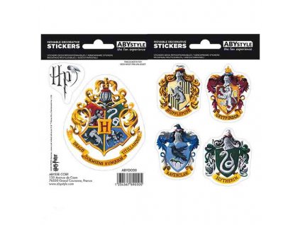 Harry Potter Hogwarts Houses Nálepky 2-Pack (16 x 11cm)