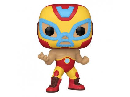 Funko POP! Marvel Lucha Libre: Iron Man El Heroe Invicto