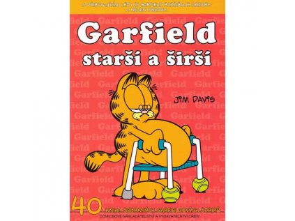 Garfield 40 - Garfield starší a širší