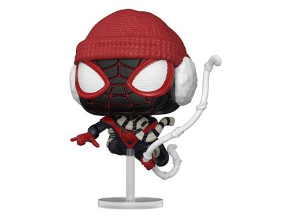Funko POP! Marvel's Spider-Man Gameverse: Miles Morales Winter Suit