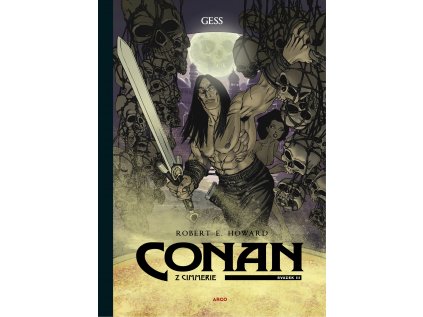 Conan z Cimmerie 3 (komiks, žltá obálka s lebkami)