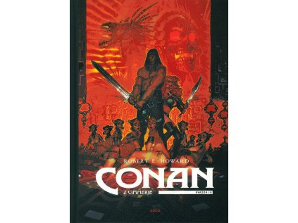 Conan z Cimmerie 3 (komiks, oranžová obálka)