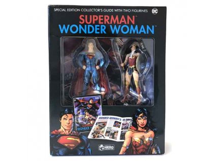 Superman and Wonder Woman Plus Collectibles