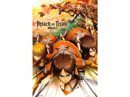 attack on titan attack poster 5028486280278