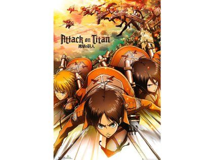 Attack on Titan Attack Poster 91,5 x 61 cm