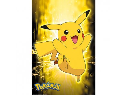Pokémon Pikachu Neon Poster (91,5 x 61 cm)