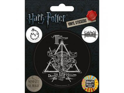 harry potter symbols nalepky 5 pack 5050293473246