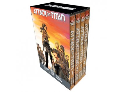 attack on titan season 1 part 1 manga box set 9781632366993