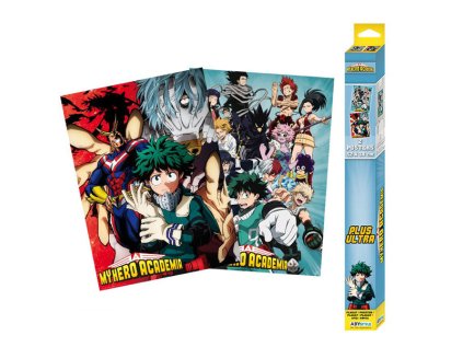 My Hero Academia Artworks Posters 2-Pack 52 x 38 cm