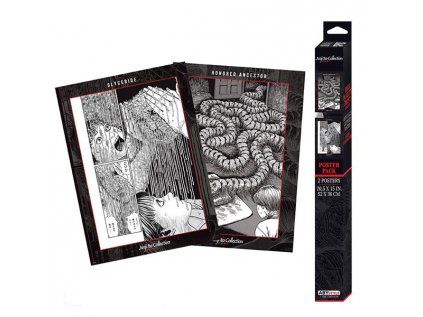 Junji Ito Artworks Posters 2-Pack 52 x 38 cm