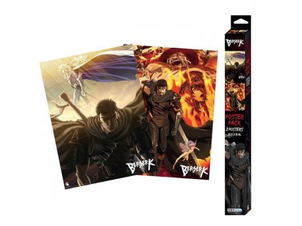 berserk artworks posters 2 pack 3665361061588