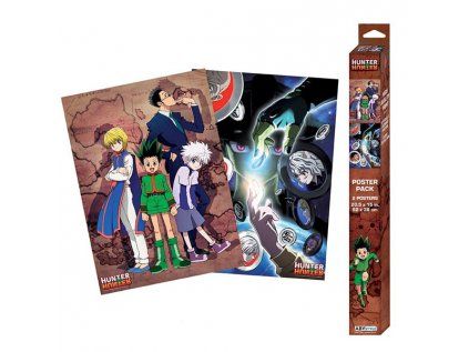 Hunter X Hunter Groups Posters 2-Pack 52 x 38 cm