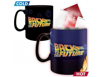 Back to the Future Time Machine Heat Change Šálka 460 ml