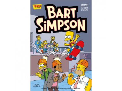 simpsonovi bart simpson 10 2021 9786660075985