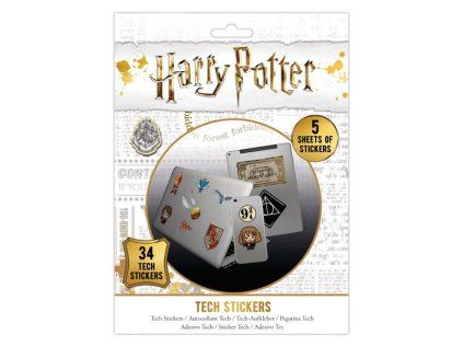 Harry Potter Artefacts Nálepky Sticker Pack 34 ks