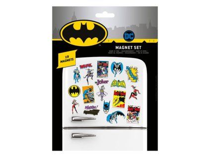 DC Comics Batman Retro Magnetky 19 ks