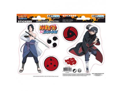 naruto shippuden sasuke and itachi nalepky 2 pack 3760116310260