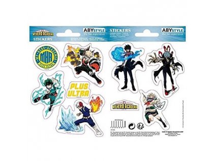 my hero academia heroes villains nalepky 2 pack 3665361061373