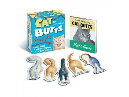 Cat Butts Magnet Set Miniature Editions