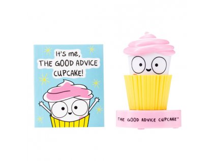 its me the good advice cupcake talking figurine and illustrated book