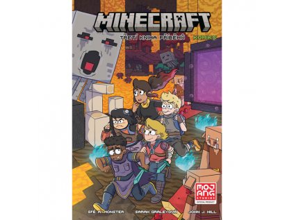 minecraft komiks treti kniha pribehu 9788076790933