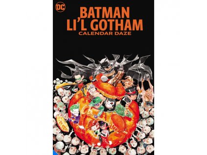 batman lil gotham calendar daze 9781779513410