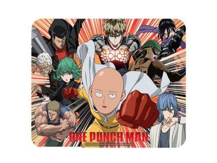 One-Punch Man Heroes Mousepad