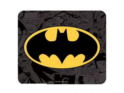 dc comics batman logo mousepad 3665361056799