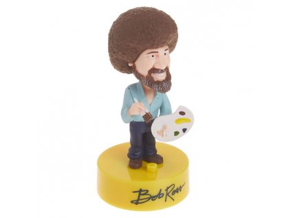 bob ross bobblehead with sound 9780762490417