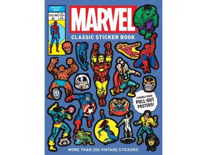 marvel classic sticker book 9781419743436