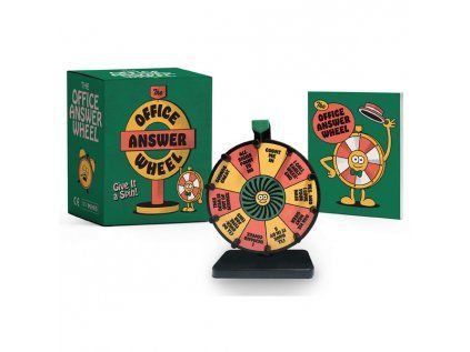 Office Answer Wheel: Give It a Spin! Miniature Editions