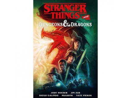 stranger things and dungeons and dragons 9781506721071