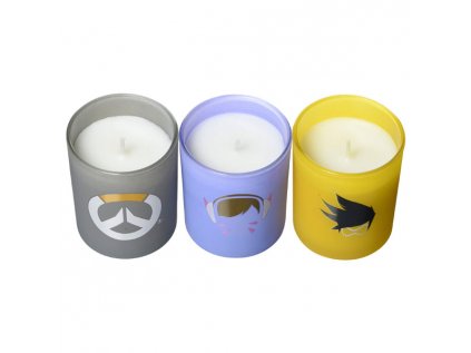 overwatch glass votive candle 3 pack 9781682984017