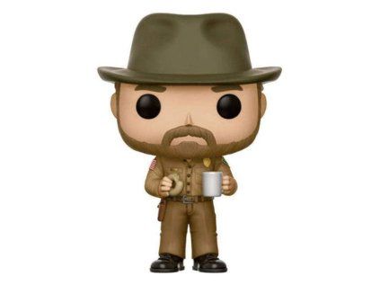 Funko POP! Stranger Things: Hopper with Donut