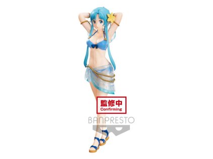 sword art online espresto statue asuna jewelry materials swimsuit
