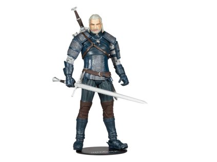witcher action figure geralt of rivia viper armor teal dye 787926134087