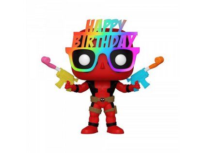 Funko POP! Marvel Deadpool 30th Anniversary: Birthday Glasses Deadpool Special Edition