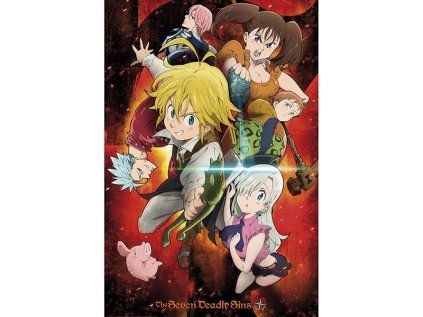 Seven Deadly Sins Characters (91,5 x 61 cm)