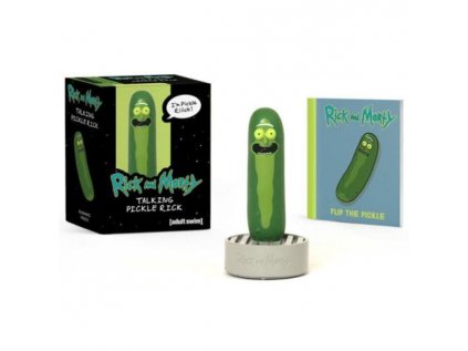 rick and morty talking pickle rick miniature editions 9780762494347