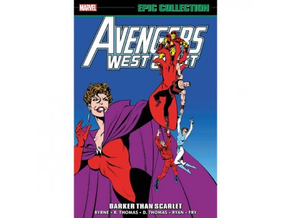 avengers west coast epic collection darker than scarlet 9781302931988