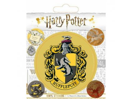harry potter hufflepuff nalepky 5 pack 5050293473901