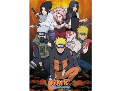 Naruto Shippuden Group Poster 91,5 x 61 cm