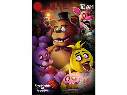 five nights at freddys group poster 5028486372607