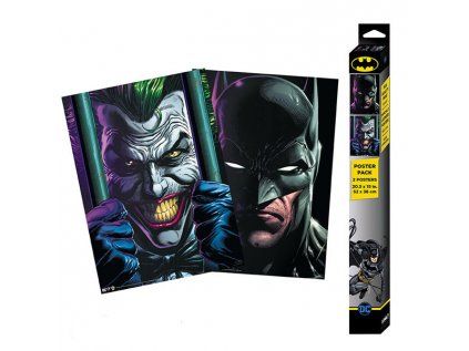 Batman and Joker Posters 2-Pack 52 x 38 cm