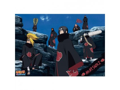 naruto shippuden akatsuki poster 3700789200260