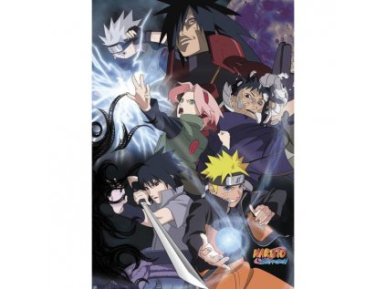 naruto shippuden group ninja war poster 3700789215424