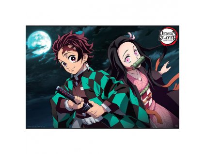 demon slayer tanjiro nezuko poster 3665361070177