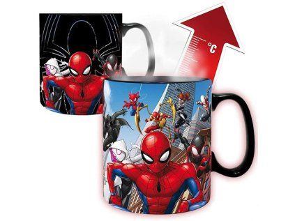 Marvel Comics Multiverse Spider-Man Heat Change Šálka