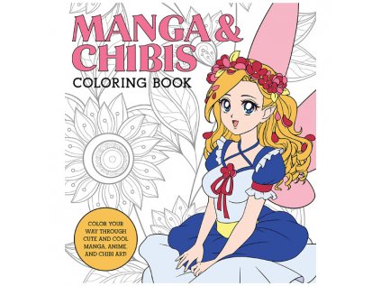 manga chibis coloring book 9781600589553